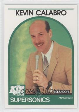 1989-90 NBA Hoops Announcers - [Base] #_KECA - Kevin Calabro