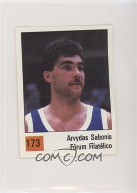 1989-90 Panini Stickers Spanish - [Base] #173 - Arvydas Sabonis