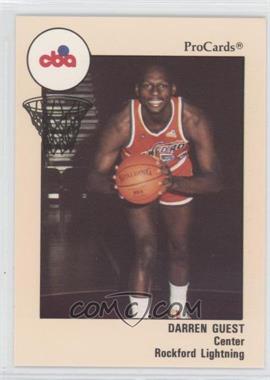 1989-90 ProCards CBA - [Base] #93 - Darren Guest