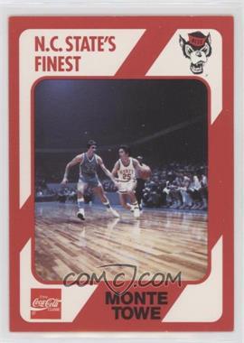 1989 Collegiate Collection North Carolina State Wolfpack - [Base] #167 - Monte Towe [EX to NM]