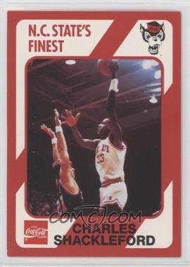 1989 Collegiate Collection North Carolina State Wolfpack - [Base] #36 - Charles Shackleford [EX to NM]