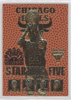 1990-00 Bleachers - [Base] #_MJSF.2 - Michael Jordan (6 Time Champions Stamp)