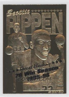 1990-00 Bleachers - [Base] #_SCPI.2 - Scottie Pippen (70 Win Season Stamp) /10000