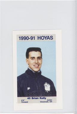 1990-91 Coca-Cola Georgetown Hoyas Kids & Cops Police - [Base] #9 - Brian Kelly