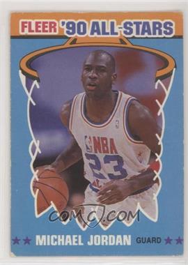 1990-91 Fleer - All-Stars #5 - Michael Jordan [Poor to Fair]