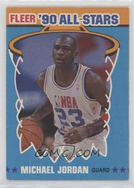 1990-91 Fleer - All-Stars #5 - Michael Jordan [EX to NM]