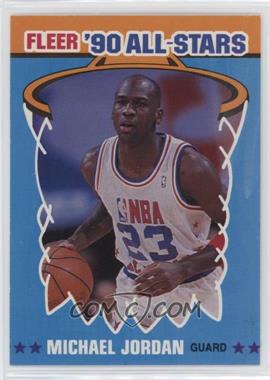 1990-91 Fleer - All-Stars #5 - Michael Jordan [EX to NM]