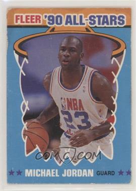 1990-91 Fleer - All-Stars #5 - Michael Jordan [Poor to Fair]