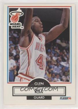 1990-91 Fleer - [Base] #101 - Glen Rice