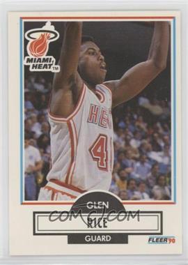 1990-91 Fleer - [Base] #101 - Glen Rice