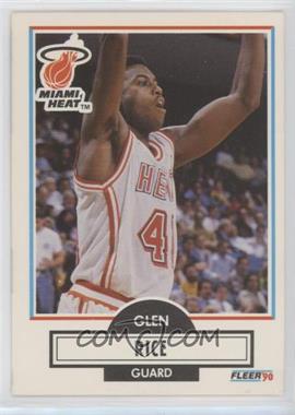 1990-91 Fleer - [Base] #101 - Glen Rice