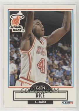 1990-91 Fleer - [Base] #101 - Glen Rice