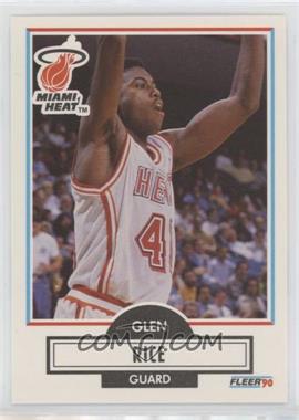 1990-91 Fleer - [Base] #101 - Glen Rice