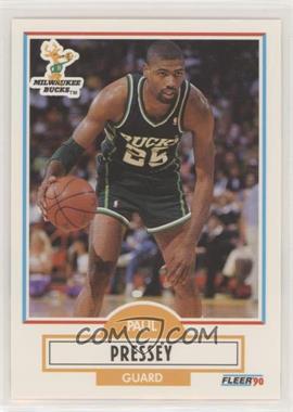 1990-91 Fleer - [Base] #107 - Paul Pressey