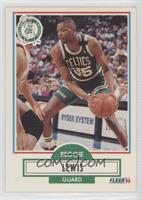 Reggie Lewis (Black Line Under Biographical Information) [EX to NM]