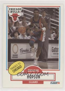 1990-91 Fleer - [Base] #120 - Dennis Hopson