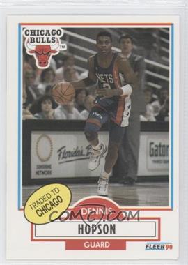 1990-91 Fleer - [Base] #120 - Dennis Hopson