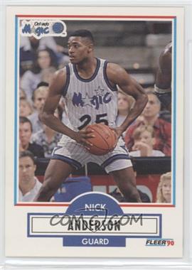 1990-91 Fleer - [Base] #132 - Nick Anderson