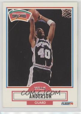 1990-91 Fleer - [Base] #168 - Willie Anderson