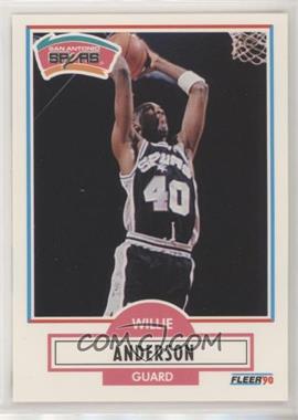 1990-91 Fleer - [Base] #168 - Willie Anderson