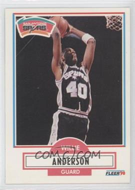 1990-91 Fleer - [Base] #168 - Willie Anderson