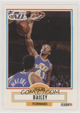 1990-91 Fleer - [Base] #182 - Thurl Bailey