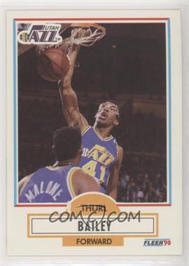 1990-91 Fleer - [Base] #182 - Thurl Bailey