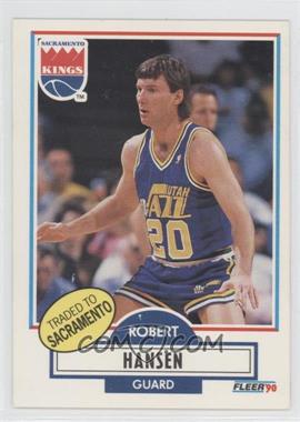 1990-91 Fleer - [Base] #186 - Robert Hansen