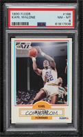 Karl Malone (Black Line Under Biographical Information) [PSA 8 NMR…