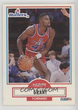 1990-91 Fleer - [Base] #192.2 - Harvey Grant (First Name in White)