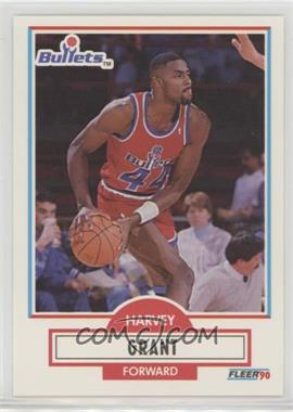 1990-91 Fleer - [Base] #192.2 - Harvey Grant (First Name in White)