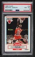 Michael Jordan (Line Under Biographical Information) [PSA 8 NM‑…