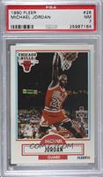 Michael Jordan (Line Under Biographical Information) [PSA 7 NM]