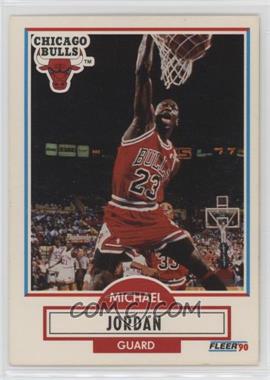 1990-91 Fleer - [Base] #26.2 - Michael Jordan (No Line Under Biographical Information)