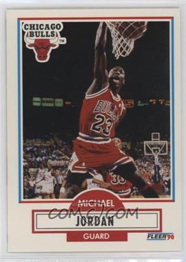 1990-91 Fleer - [Base] #26.2 - Michael Jordan (No Line Under Biographical Information)