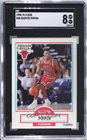 Scottie Pippen (Black Line Under Biographical Information) [SGC 8 NM/…