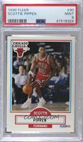 Scottie Pippen (No Black Line Under Biographical Information) [PSA 9 …