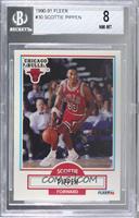 Scottie Pippen (No Black Line Under Biographical Information) [BGS 8 …