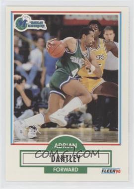 1990-91 Fleer - [Base] #39.2 - Adrian Dantley (Decimal points in FG% and FT%)