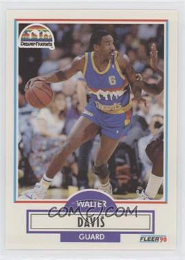 1990-91 Fleer - [Base] #47 - Walter Davis