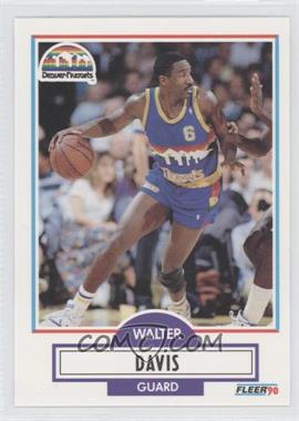 1990-91 Fleer - [Base] #47 - Walter Davis