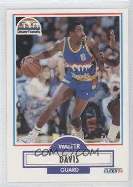 1990-91 Fleer - [Base] #47 - Walter Davis