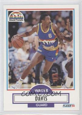 1990-91 Fleer - [Base] #47 - Walter Davis