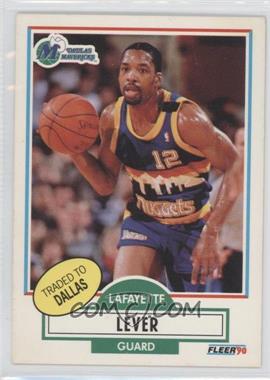 1990-91 Fleer - [Base] #50 - Fat Lever [Noted]