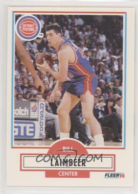 1990-91 Fleer - [Base] #58 - Bill Laimbeer