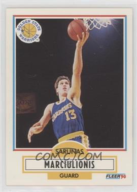 1990-91 Fleer - [Base] #65 - Sarunas Marciulionis