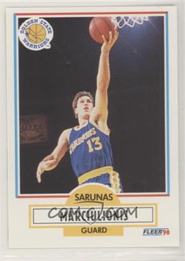 1990-91 Fleer - [Base] #65 - Sarunas Marciulionis