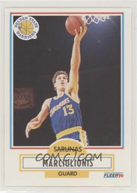 1990-91 Fleer - [Base] #65 - Sarunas Marciulionis