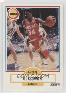 1990-91 Fleer - [Base] #73 - Hakeem Olajuwon (Akeem on Card)