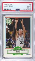 Larry Bird (Black Line Under Biographical Information) [PSA 9 MINT&nb…